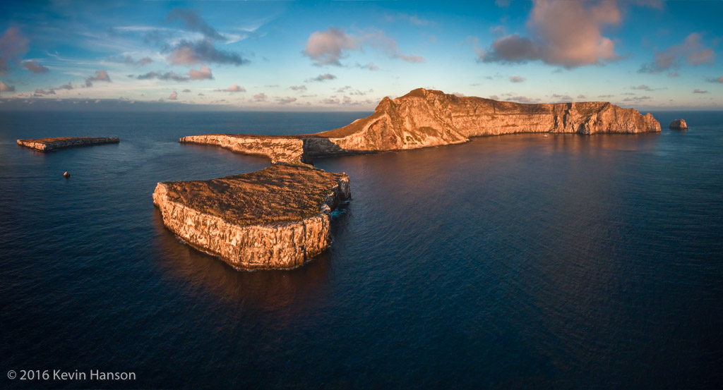 Fotografie letecká - Galapágy
