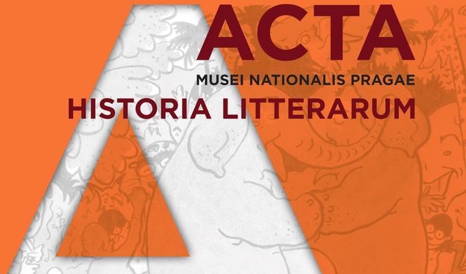 The Publication of the New Issue of Acta Musei Nationalis Pragae – Historia litterarum