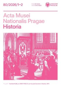 Acta Musei Nationalis Pragae – Historia