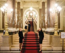 Entrance hall with staircase