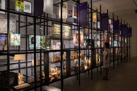 A guided tour of the exhibition  The Road is Open / Phundrado Drom  interpreted into English