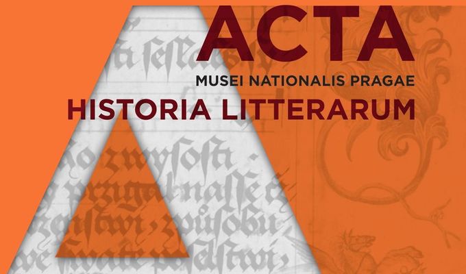 The Publication of the New Issue of Acta Musei Nationalis Pragae – Historia litterarum