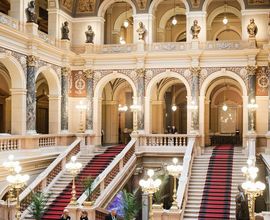 Staircase with galleries