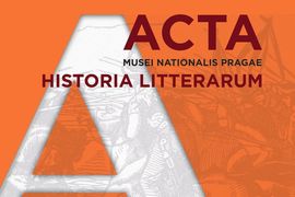 The Publication of the New Issue of Acta Musei Nationalis Pragae – Historia litterarum