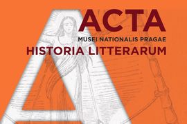 The Publication of the New Issue of Acta Musei Nationalis Pragae – Historia litterarum