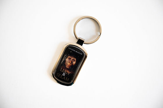 Key ring with the motif "Lucy & Selam at the National Museum"