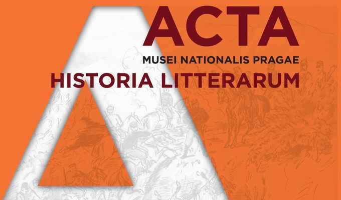 The Publication of the New Issue of Acta Musei Nationalis Pragae – Historia litterarum