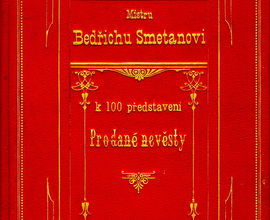 7.	Ozdobné desky od čestného finančního daru Smetanovi ke 100. představení