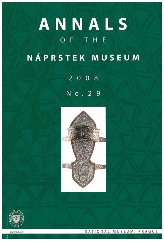 Annals of the Náprstek Museum 2008, 29, 1