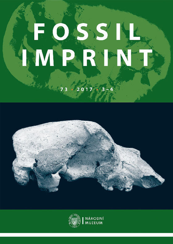 Fossil Imprint / Acta Musei Nationalis Pragae, Series B – Historia Naturalis 2017, 73, 3-4