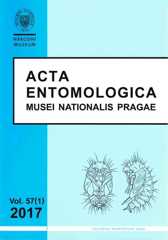 Acta Entomologica Musei Nationalis Pragae 2017, 57, 1