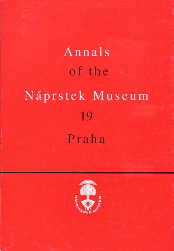 Annals of the Náprstek Museum 1998, 19, 1