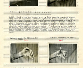 Ukázka ze strojopisně vypracované školy pro harfu od Marie Zunové (Praha, kolem roku 1950, str. 10). NM–ČMH sign. XL II D 229, A 102618