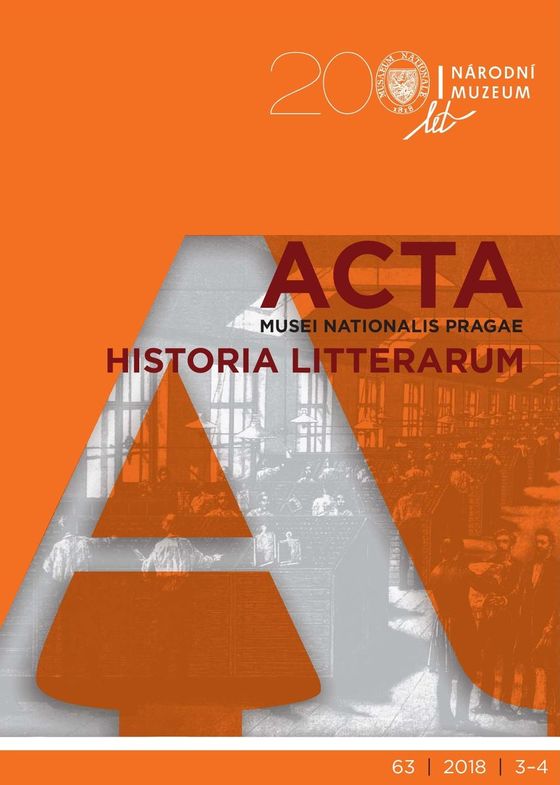 Acta Musei Nationalis Pragae – Historia litterarum 2018, 63, 3-4