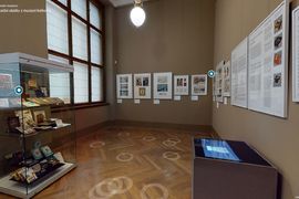 Virtuální prohlídka výstavy Moderní knižní obálky z muzejní knihovny