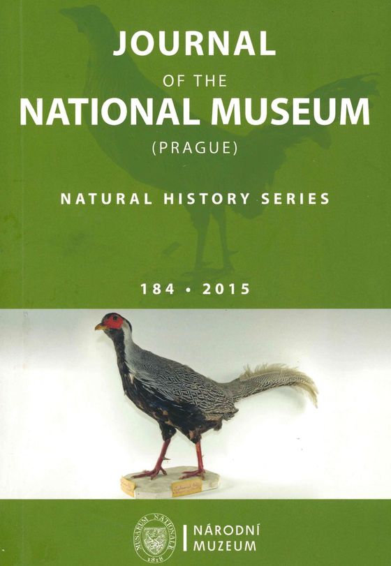 Journal of the National Museum (Prague), Natural History Series 2015, 184, 1