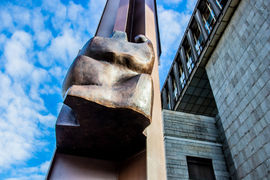 Národní muzeum představilo veřejnosti dokončený Palachův pylon