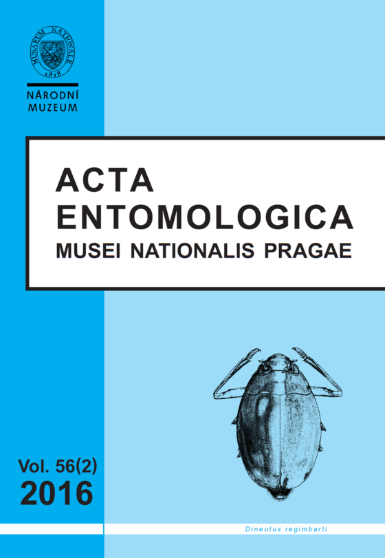 Acta Entomologica Musei Nationalis Pragae 2016, 56, 2