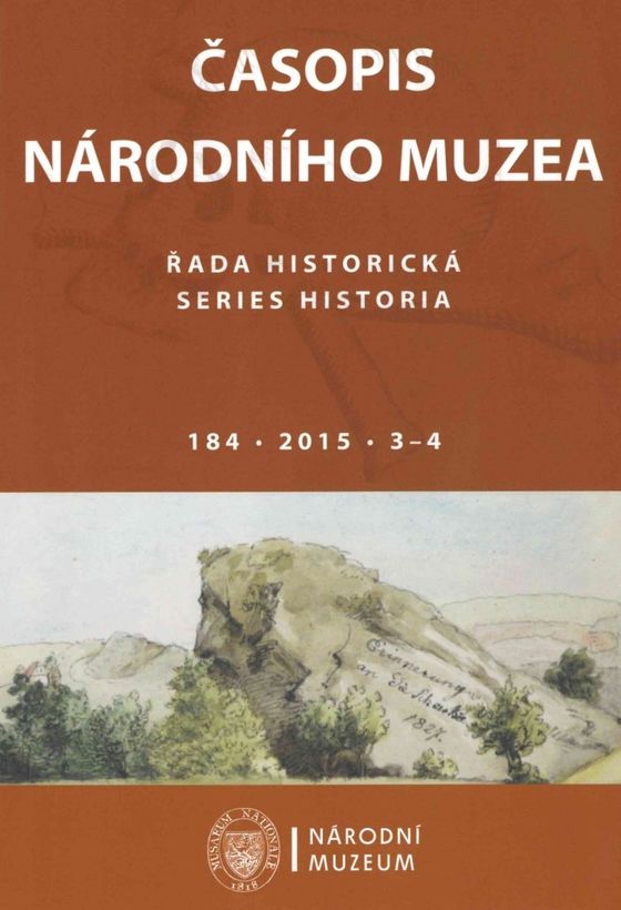 Časopis Národního muzea. Řada historická 2015, 184, 3-4