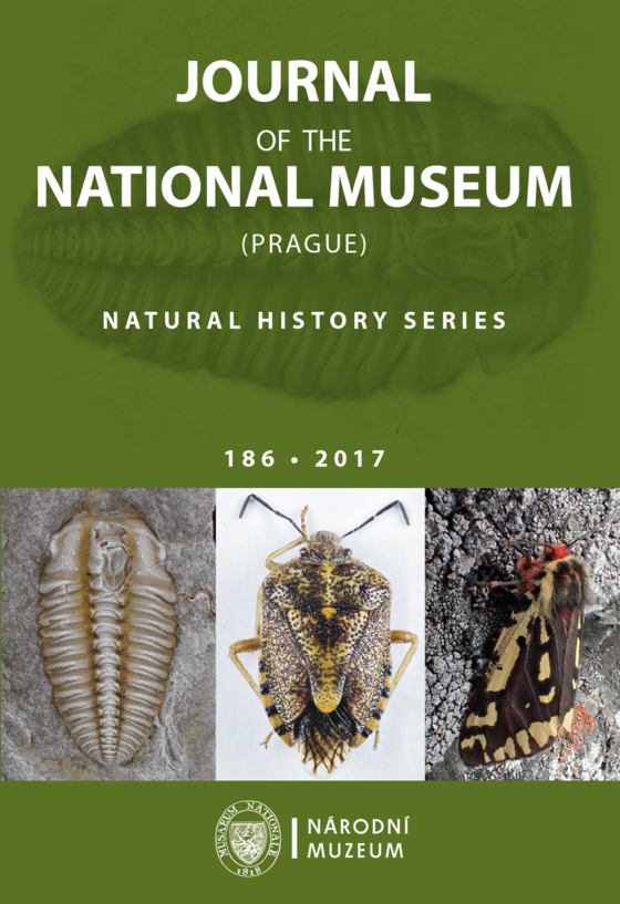 Journal of the National Museum (Prague), Natural History Series 2017, 186, 1