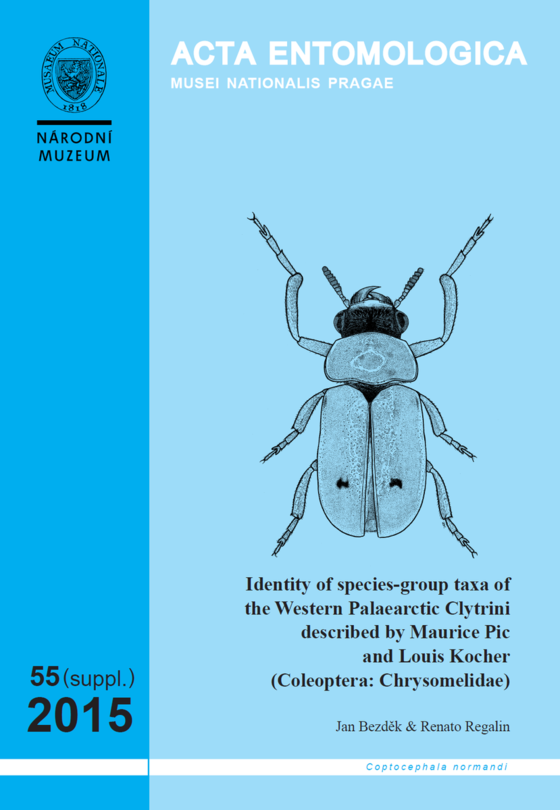 Acta Entomologica Musei Nationalis Pragae 2015, 55, suppl
