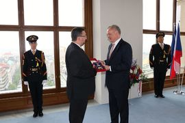 Historickou budovu Národního muzea navštívil prezident Slovenské republiky Andrej Kiska