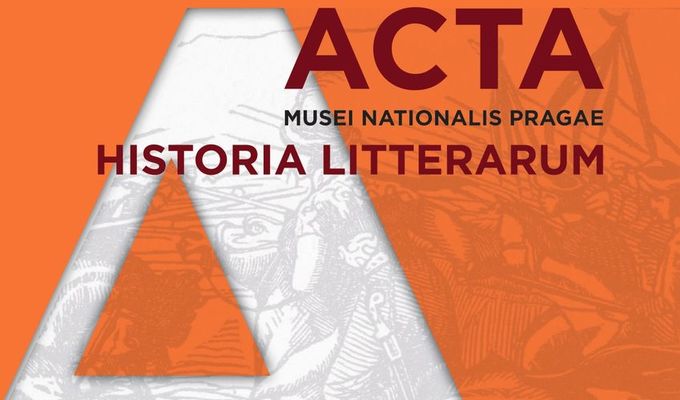 Nové číslo časopisu Acta Musei Nationalis Pragae – Historia litterarum je k dispozici on-line na webu publikací NM