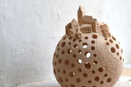 Workshop keramický vánoční svícen