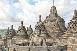 Buddhistická architektura: Stúpy, kláštery a pagody