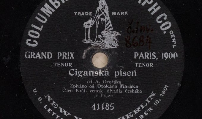 Dílo Antonína Dvořáka na raných gramofonových deskách