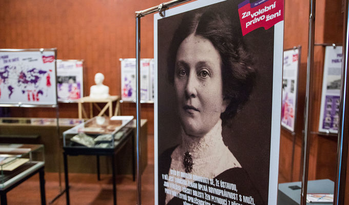 Příběh boje za volební právo žen v Národním památníku na Vítkově