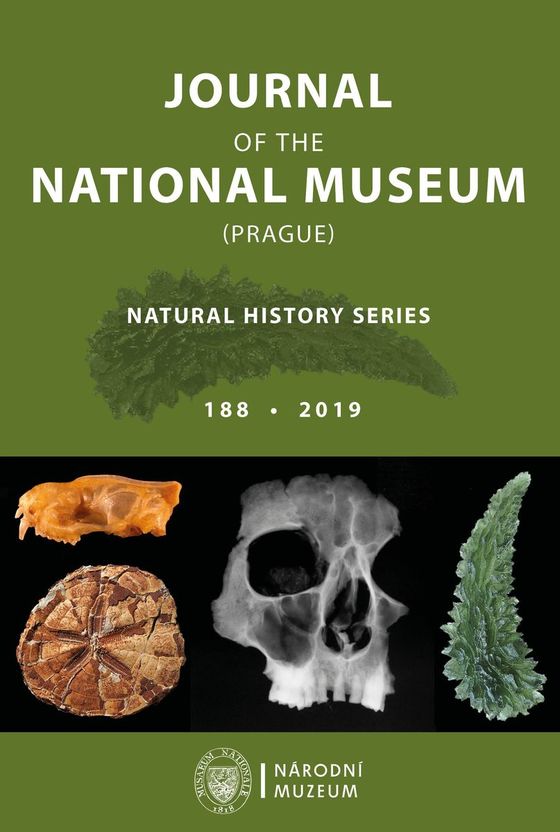 Journal of the National Museum (Prague), Natural History Series 2019, 188, 1