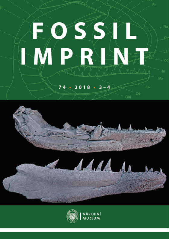 Fossil Imprint / Acta Musei Nationalis Pragae, Series B – Historia Naturalis 2018, 74, 3-4