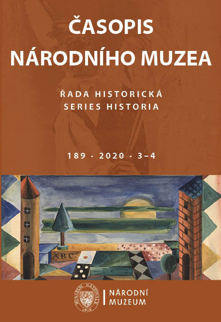 Časopis Národního muzea. Řada historická 2020, 189, 3–4