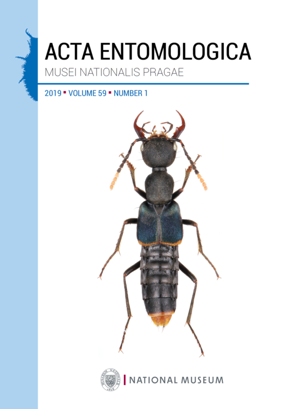 Acta Entomologica Musei Nationalis Pragae 2019, 59, 1