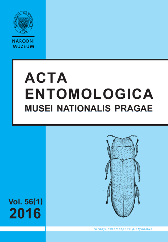 Acta Entomologica Musei Nationalis Pragae 2016, 56, 1