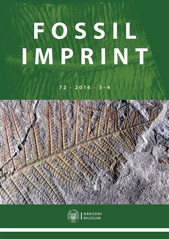 Fossil Imprint / Acta Musei Nationalis Pragae, Series B – Historia Naturalis 2016, 72, 3-4