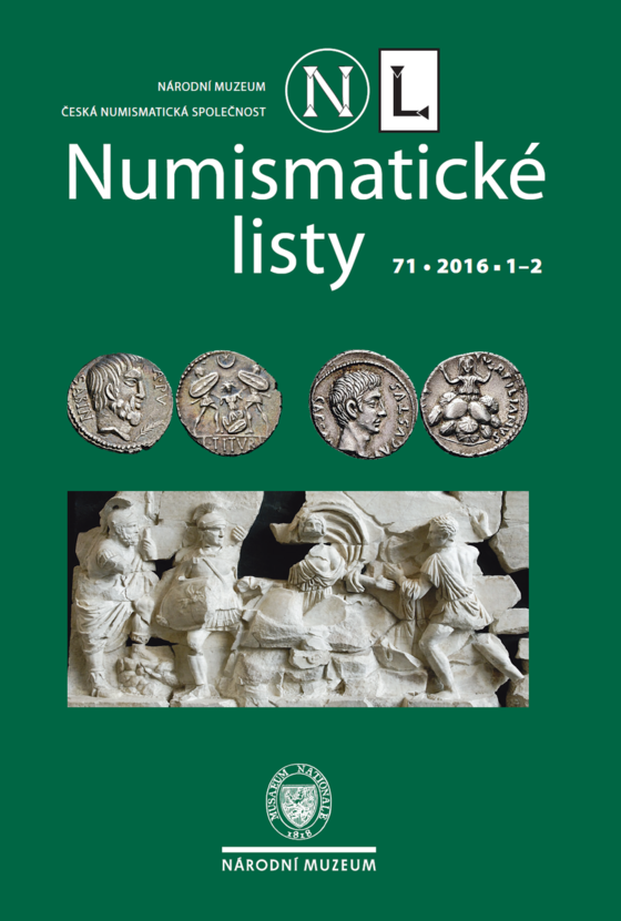 Numismatické listy 2016, 71, 1-2