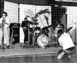 Extempore ve sportovní hale na Folimance, IX. Pražské jazzové dny, 3. prosinec 1979, foto Jiří Kučera