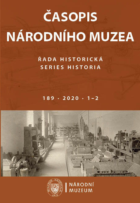 Časopis Národního muzea. Řada historická 2020, 189, 1-2