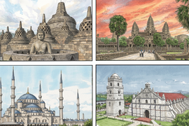 Náboženství v asijské architektuře