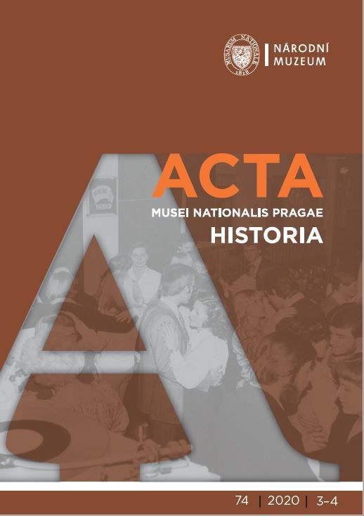 Acta Musei Nationalis Pragae – Historia 2020, 74, 3-4
