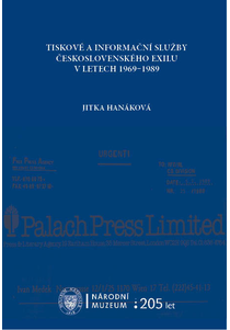 Tiskové a informační služby československého exilu v letech 1959–1989