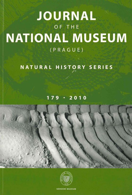 Journal of the National Museum (Prague), Natural History Series 2010, 179, 1