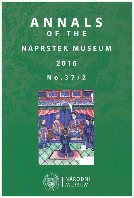 Annals of the Náprstek Museum 2016, 37, 2