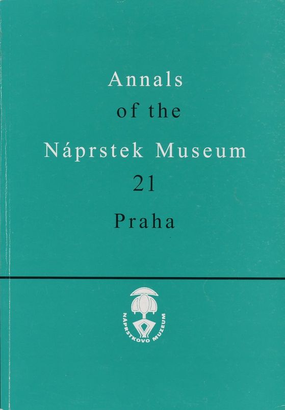 Annals of the Náprstek Museum 2000, 21, 1