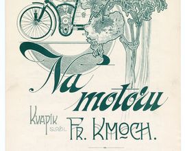 Na motoru: kvapík / složil Fr. Kmoch. V Praze, Mojmír Urbánek, [1905?] (NM-ČMH I C 268)